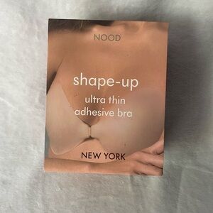NOOD Shape-Up Ultra Thin Adhesive Bra - Nude C cup NEW IN BOX